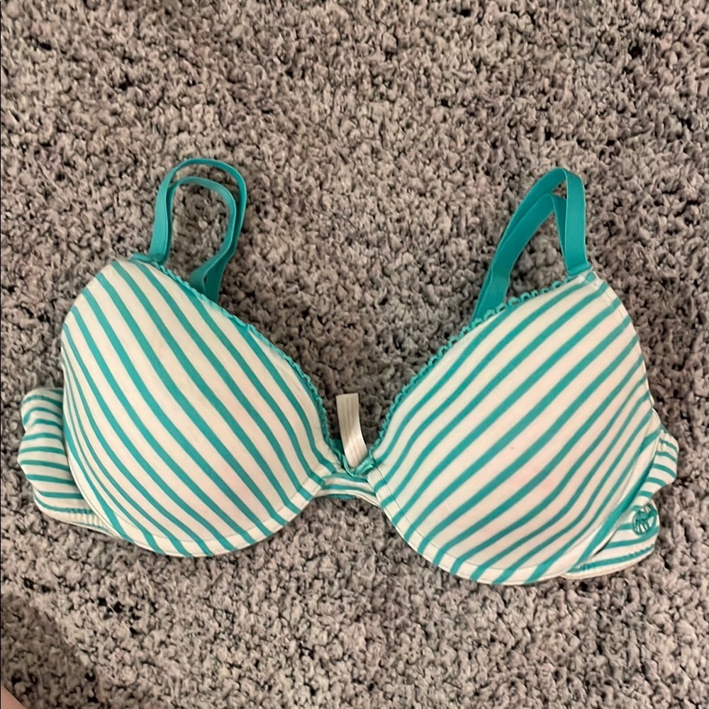 Red Camel Blue and White Bra
